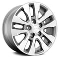 thumbnail image 1 of New 20 Inch Aluminum Wheel for 07-17 Toyota Tundra TY11 Silver Machined Rim, 1 of 6