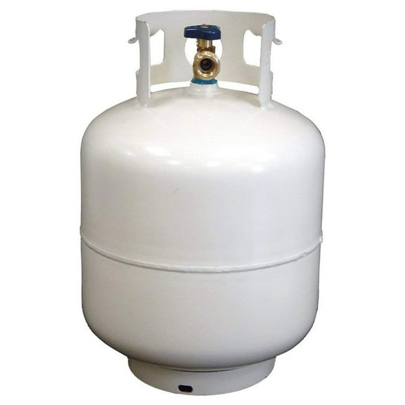 20 lb Steel Propane Cylinder with OPD Valve - DOT/TC Certified, Empty for Safe Shipping