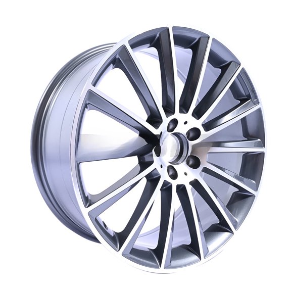 New 20" x 8.5" Front Premium Multispoke AMG Style Aluminum Alloy Wheel Rim Compatible with S500/S550 20"x8.5", Direct Fit for OE Stock Specs, Set of 4, Fits for Front Wheel