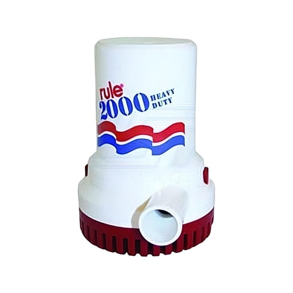 New 2000 GPH Non-Automatic Bilge Pump By 1000-10