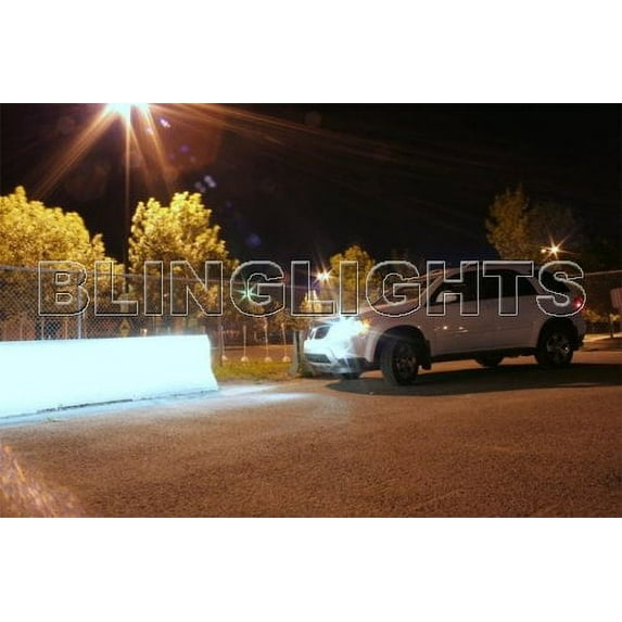 New 2006 2007 2008 2009 Pontiac Torrent White Light Bulbs Headlamps Headlights Head Lamps Lights