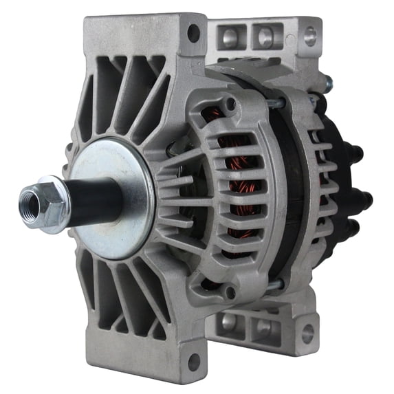 Plug and Play 12V 200A Alternator Compatible with 1999-2012 International Freightliner Kenworth Peterbilt Mack Volvo Bluebird Delco 28SI Truck 8600314 A160203