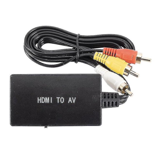 New 2023 Hdmi To Av Converter Adapter Hdmi To Av High Definition Video