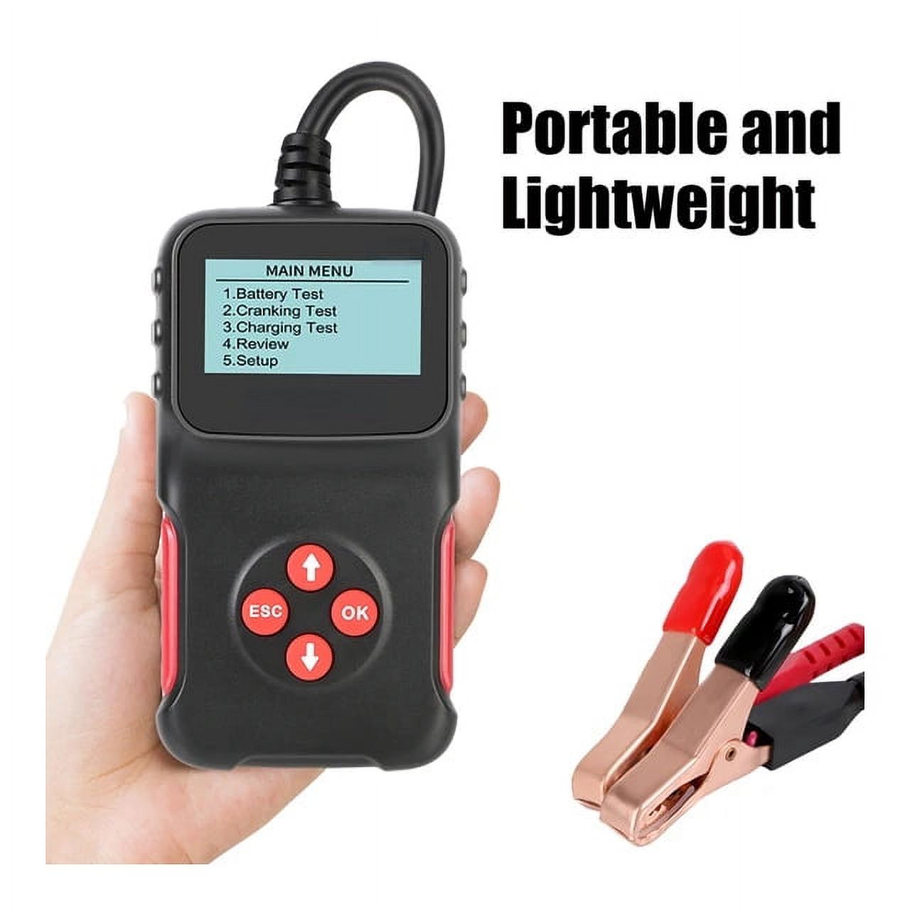 New 2024 Charging Load Test Analyzer Tools Automotive Auto Diagnostic Tool 12V Car Battery