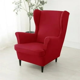 Stretch Wingback Chair Slipcover Slipcovers for Wingback Chairs Wing Chair Cover Washable Polyester Non Slip Furniture Protector Walmart