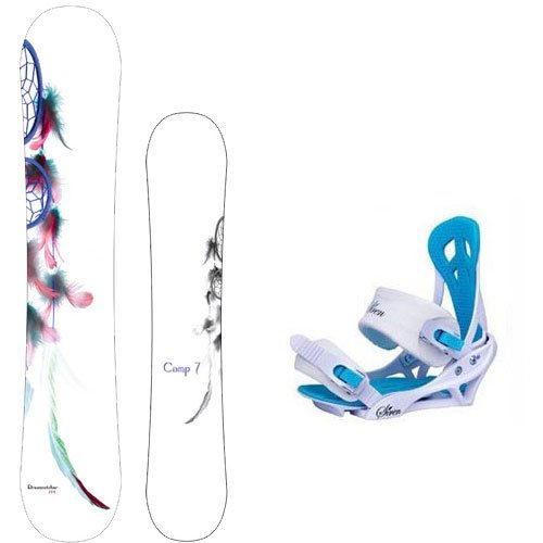 New 2024 Snowboard +Mystic Bindings Women's Snowboard Package