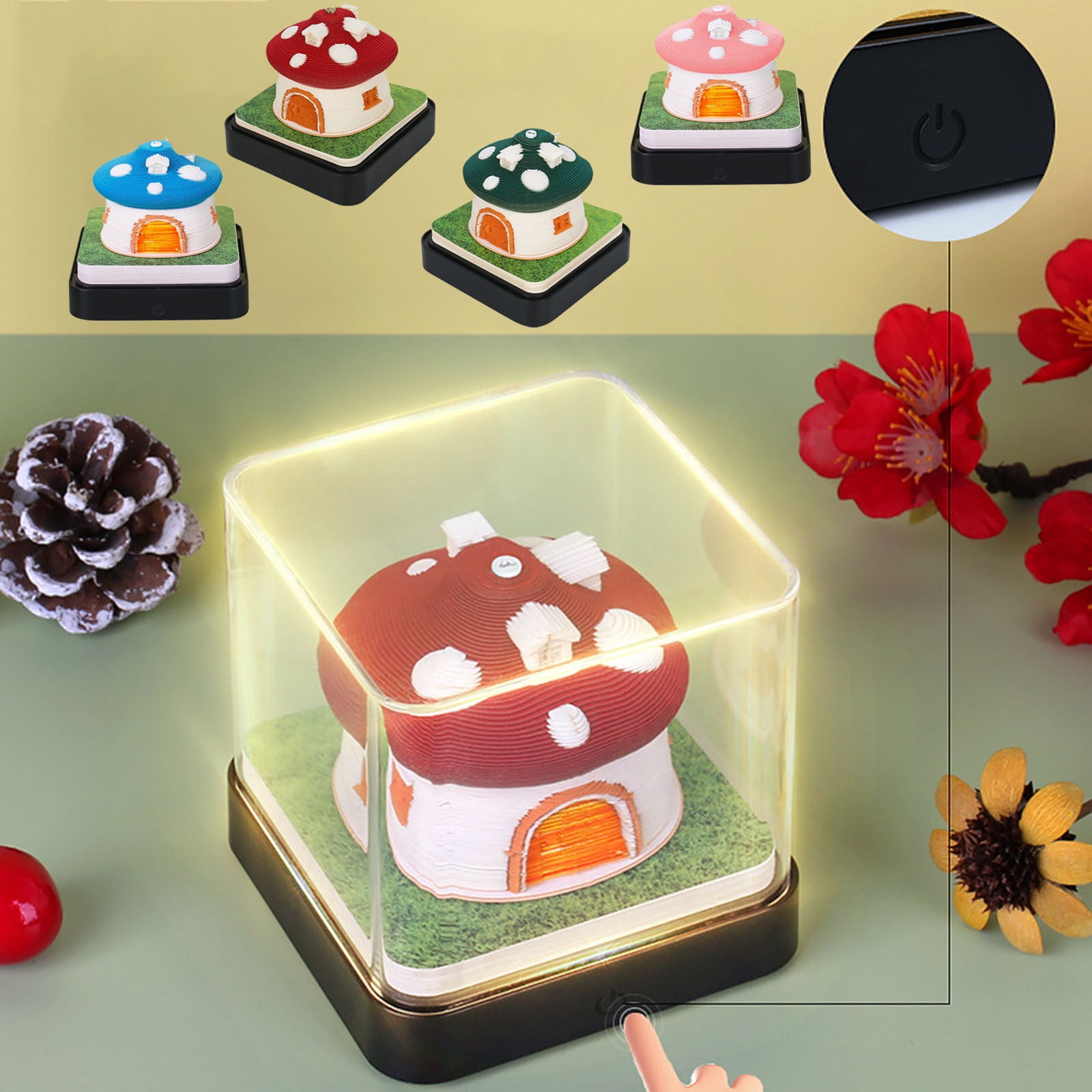 New 2025 Paper Sculpture Calendar Model Desk Calendar