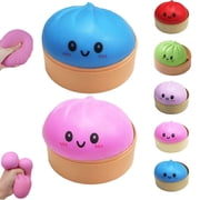 New 2026-Dumpling Squishies & Dumpling Squishy Mystery Box Squishy Dumpling Purple