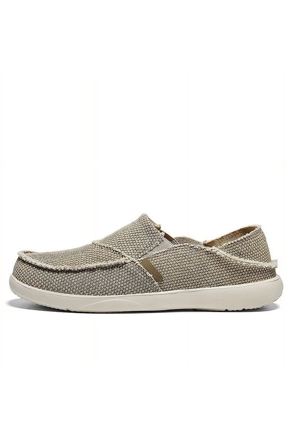 New 2026 Men's Canvas Comfortable Slip On Mules, Non-slip Closed-toe Slippers For Outdoor  Lightweight Breathable Open Back Shoes,