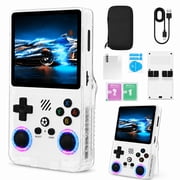 New 2026 Model, R36 MAX Game Console, Long Battery Life, 4.0-Inch IPS HD Display, Game Console, TF Card Expansion, 128G Large Storage Capacity, Portable Gaming Device, Suitable As a Holiday Gift
