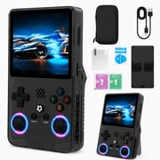 New 2026 Model, R36 MAX Game Console, Long Battery Life, 4.0-Inch IPS HD Display, Game Console, TF Card Expansion, 128G Large Storage Capacity, Portable Gaming Device, Suitable As a Holiday Gift