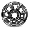 thumbnail image 2 of 20x8 Inch Alloy Wheel For 2019-2020 Chrysler 300 – Dark Metallic Charcoal OEM Factory Replacement Rim 2 of 6