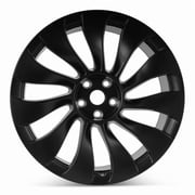 New 21" x 10.5" Rear Replacement Wheel Matte Black for Tesla Model Y 2020 2021 2022 2023 2024 118822700B 560-96931 1188227