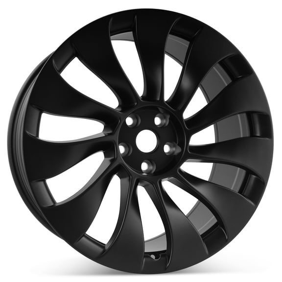 WheelerShip 22" 11 Spoke Uberturbine Satin Black Wheel for 2020-2023 Tesla Model Y 96931