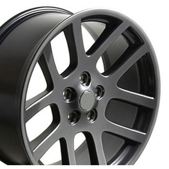 New 22 Inch Aluminum Wheel for 02-10 Dodge RAM 1500 Gunmetal Rim
