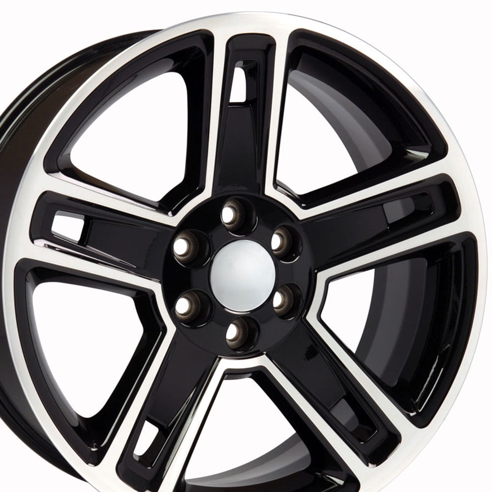 OE Wheels 22 Inch Alloy Rim for Chevy Silverado, GMC Sierra, Avalanche ...