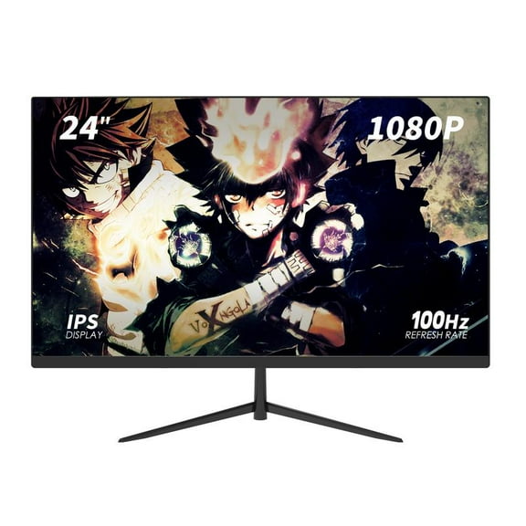 New 24" Curved Gaming Monitor, FHD 1080P, 180Hz Refresh Rate, 1ms Response, AMD FreeSync, Ultra-Slim Design, HDMI/DP, VESA Mountable #TikTokShopBacktoSchool