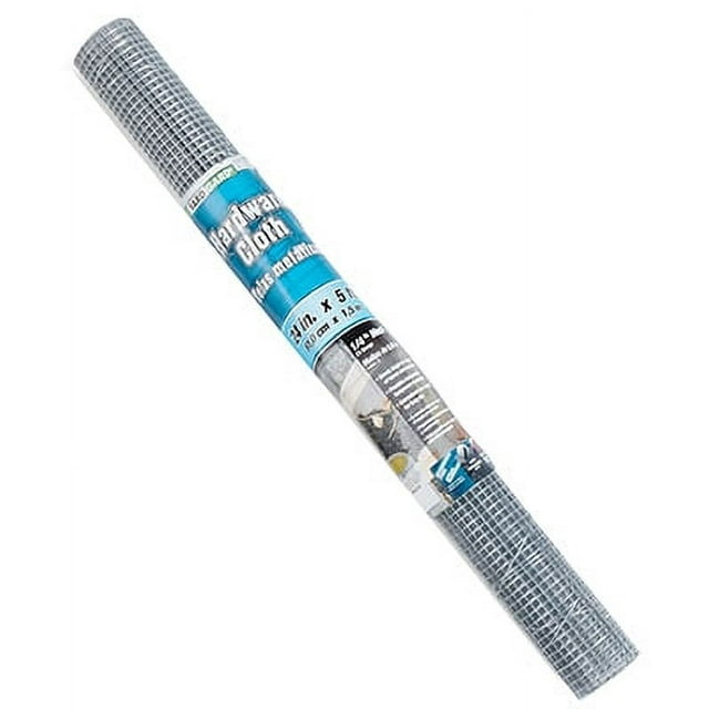 New 24" x 5', 1/4" Mesh, Galvanized Hardware Cloth, 23 Gauge, Redi Roll