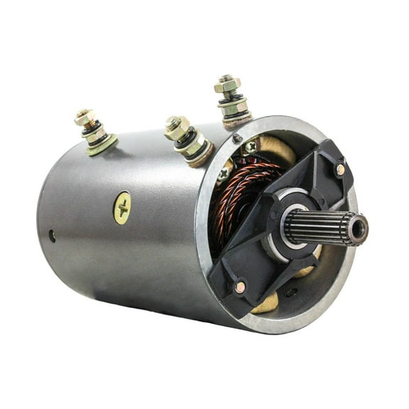 Winch Motor 24 Volt Compatible with Warn MX12085 M12000 MX10000 M10000 M8274 Smith Industries 26651 39972 39983 MRJ2506 W-7621 4.8HP 3-Post 20-Spline Reversible