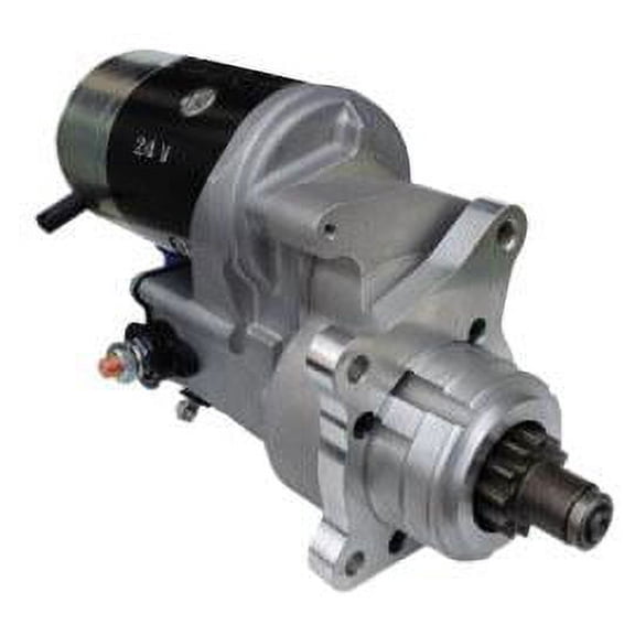 New 24V Starter Motor Compatible With Odhkosh M ATV Ford Cummins Conversion Systems 6.0 6.4 6.0D By Part Numbers 6C2Z11002AA 3C3UAB 3C3CAC 7C3T11000AA