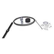 26ft Rack Steering System Package Compatible with Sterndrive Outboard Boats Back Mount Helm Cable Bezel 4-Turn Lock-to-Lock Replaces SeaStar Teleflex SS14126 SSC13426 SH5210P