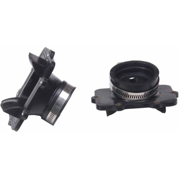 New 2pcs Intake Manifold Carburetor Boot for for Ski-Doo 600 500 2001-2004 Replace # 420867882,420867880