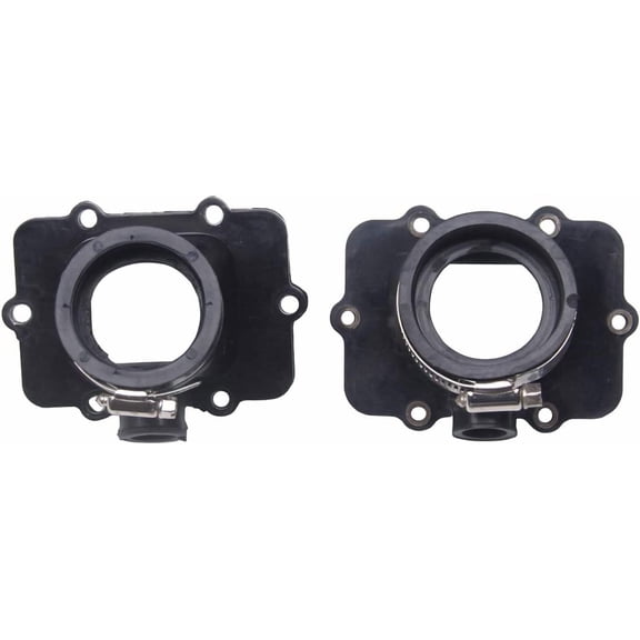 New 2pcs Intake Manifold Carburetor Boot for for Ski-Doo 600 500 2001-2004 Replace # 420867882,420867880