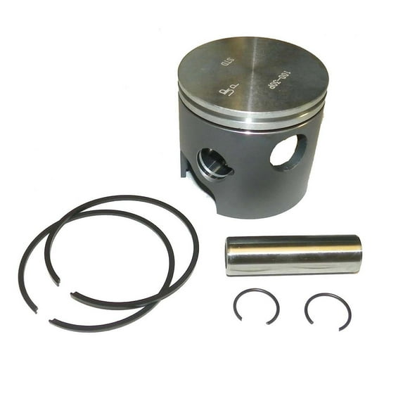 Port Side .010 Over Piston Kit with Rings Compatible with 1994-2006 Mercury Mariner V6 3.0L 2-Stroke 200HP-250HP Outboard Motor 3.635 Bore 326764 326765