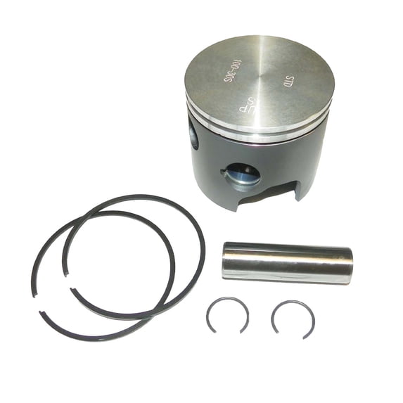 Starboard Side .010 Over Piston Kit with Rings Compatible with 1994-2006 Mercury Mariner V6 3.0L 2-Stroke 200HP-250HP Outboard Motor 3.635 Bore 326764 326765
