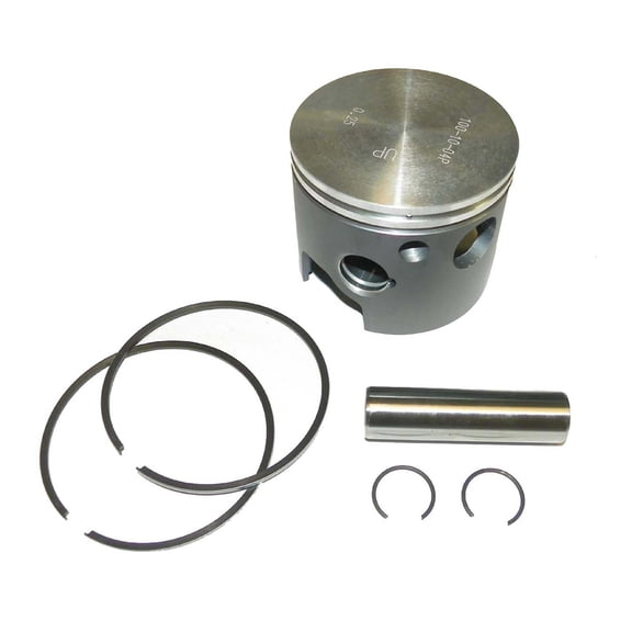 New 3.375in Piston Kit Compatible With Mercury Mariner 175 - 225 Hp 2.4L Steel Hole Port Standard By Part Numbers 100-10Pk