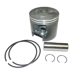 Port Side .015 Over Piston Kit with Rings Compatible with 1988-2006 Mercury Mariner V4 2-Stroke 100HP 115HP 125HP Outboard Motor 3.390 Bore 2705-826265A4 2705-826265A5