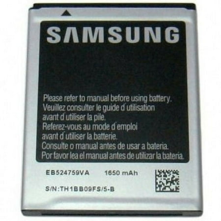 New 3.7 V Li-Ion Samsung Android Cell Phone Battery EB524759VA, 1650mAh, 6.11 Wh