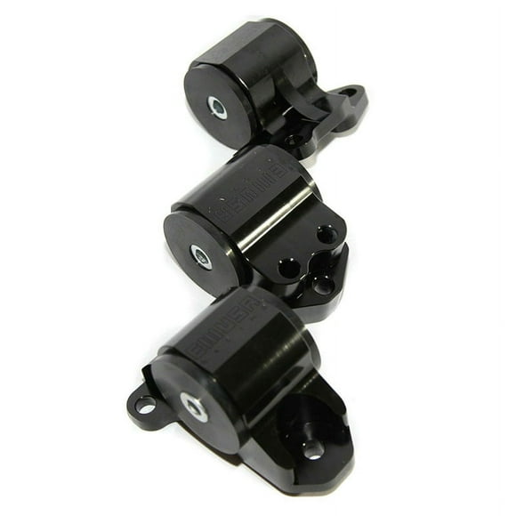 New 3-Bolt 75A Polyurethane Billet Aluminum Engine Motor Mount Kit For Honda B/D