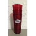 thumbnail image 1 of New (3) Dr. Pepper Restaurant Red Plastic Tumblers Cups 24 oz Carlisle, 1 of 1