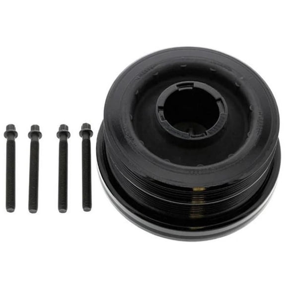 New 3 Grooves Crankshaft Pulley Compatible With Bmw 335d Base 6 Cyl 3.0L X5 xDrive35d 6 Cyl 3.0L 2009-2013 By 11237788611 11237793593 11238511371