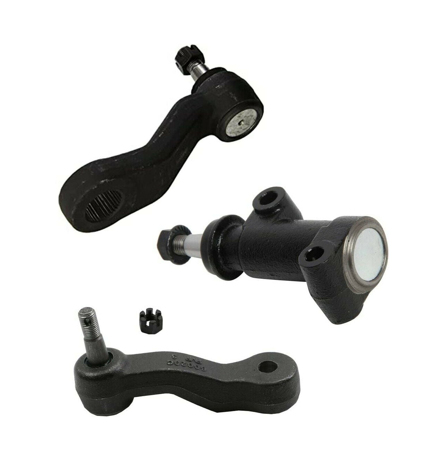3 Pc Steering Kit Idler Arm Assembly + Idler & Pitman Arms