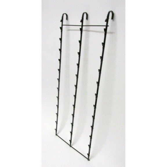 New 3 Strips 39 Clip Potato Chip, Candy & Snack Black Hanging Display Rack