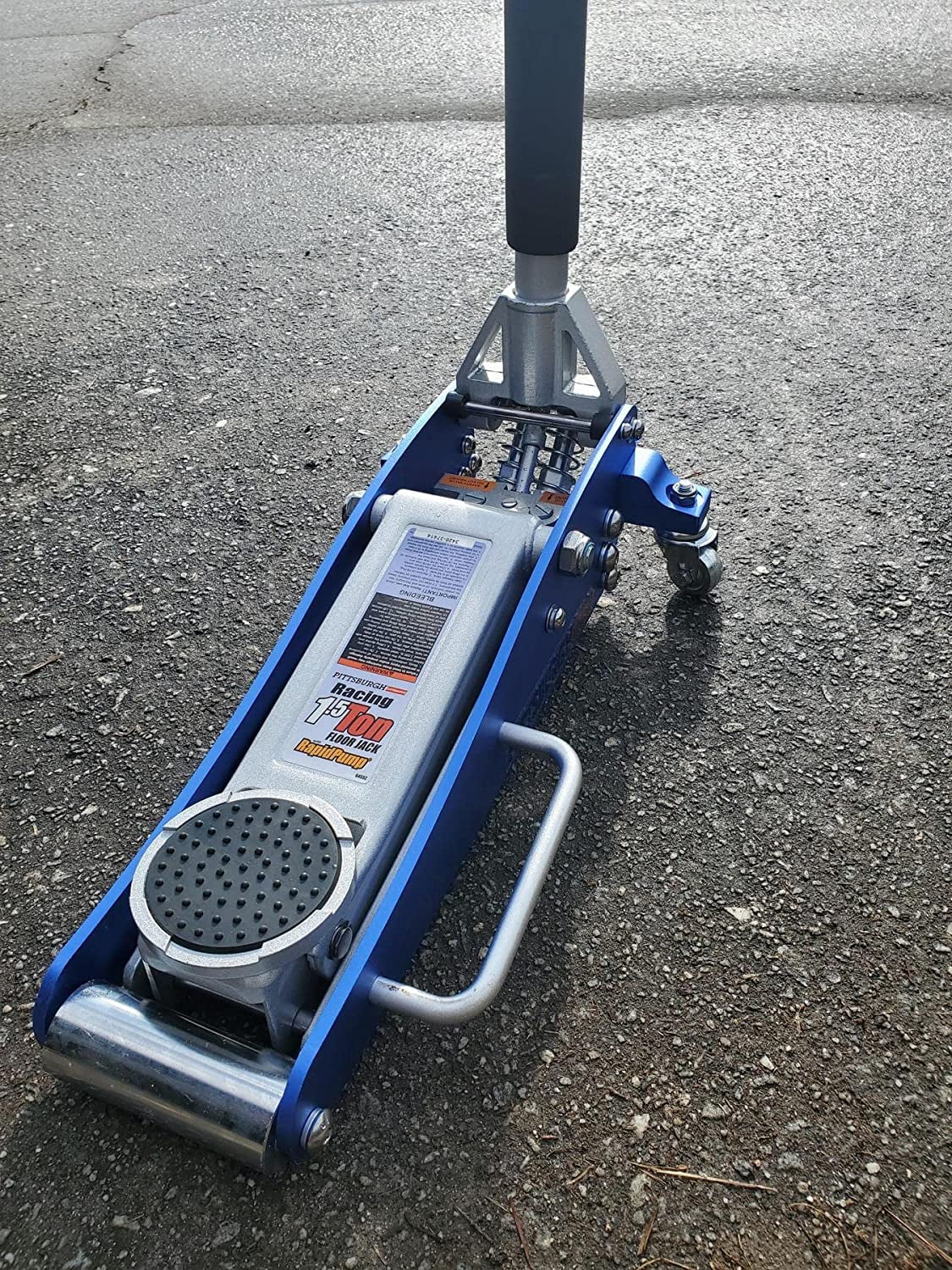 New! 3000 Lb 1.5 Ton Aluminum Racing Car Auto Floor Jack Low Profile Rapid Pump Lift
