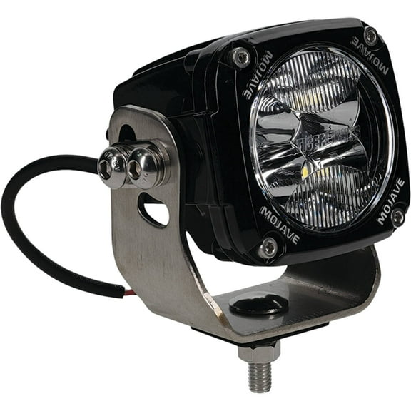 Mojave Series Dual 3 Inch LED Racing Light Kit 6000 Lumens 80W 12-24V 2 Lights Wiring Harness 3 Lenses Each Compatible with Polaris RZR Can-Am Maverick Honda Yamaha UTV ATV Off-Road