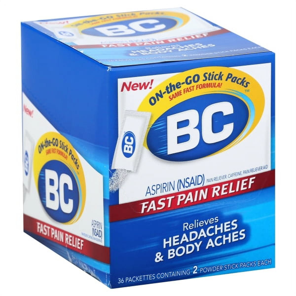 New 300925 Bc Pain Relief Powder 36Dsp (36-Pack) Pharmacy Cheap
