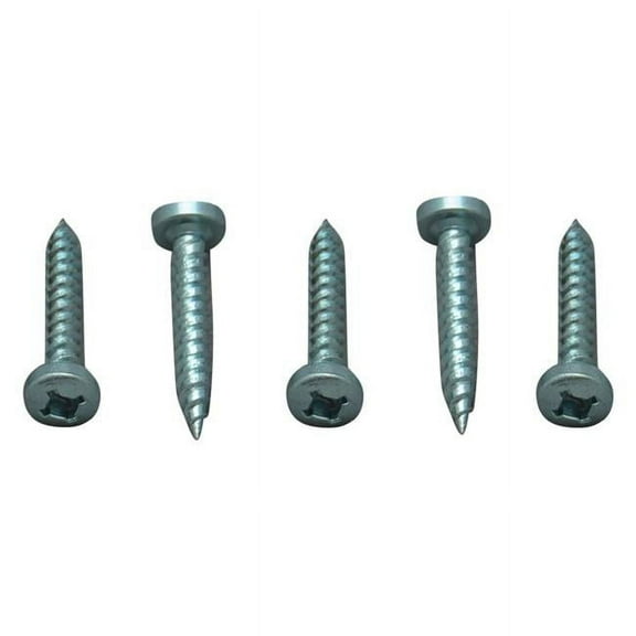 PAN HEAD SQUARE RECESS SCREW 8 X 1 ZINC (1000/CTN)
