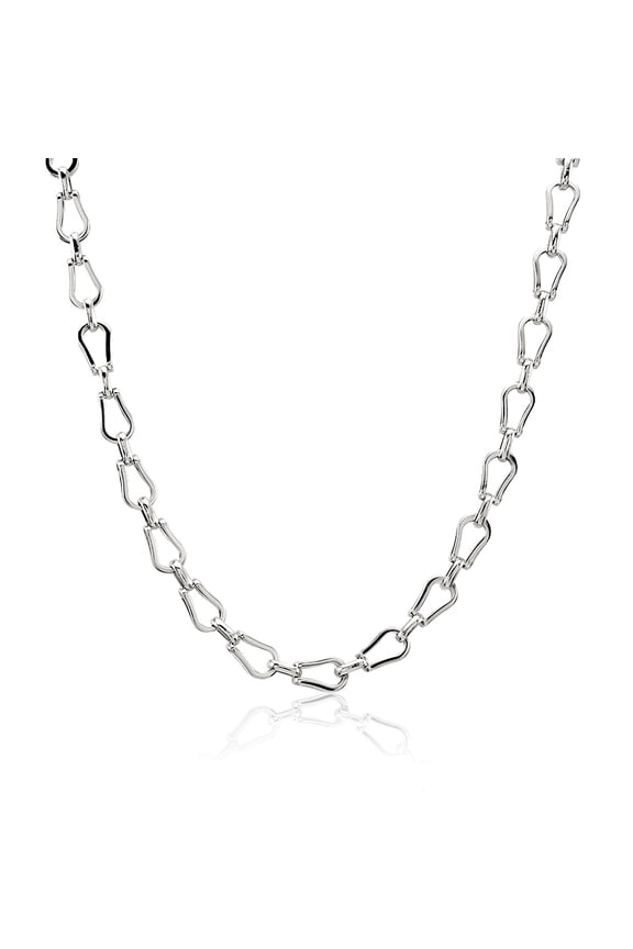 New 316L Stainless Steel Unique Chain Necklace Bracelet Set for Men Women IP Gold Plated Charm Solid Metal Jewelry Gift