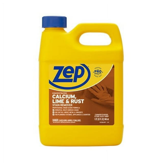 New 32 OZ, Concentrate, Zep Commercial, Calcium, Lime & Rust Stain