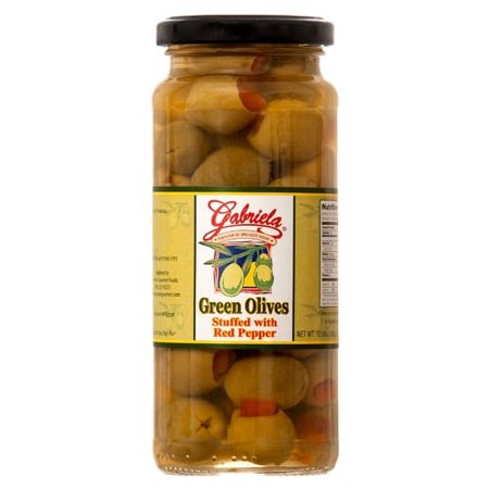 New 324108  Gabriela Stuffed Olives 12.17 Z (12-Pack) Can Food Cheap Wholesale Discount Bulk Food Can Food Bud Vase