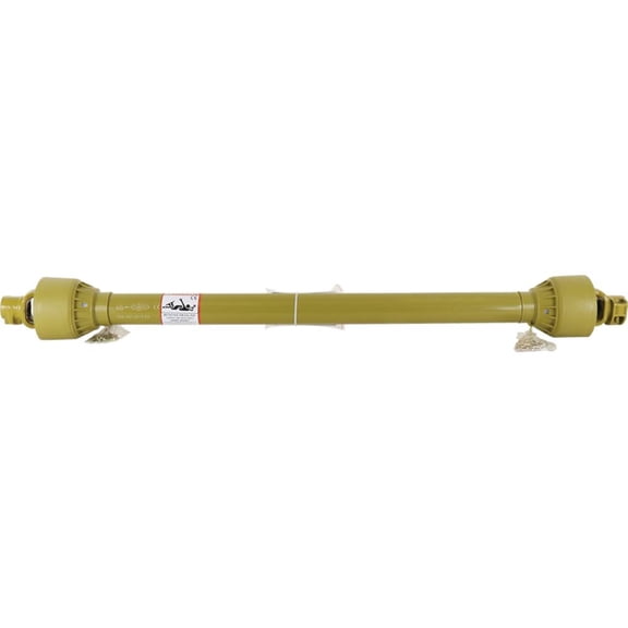 PTO Drive Shaft Series 4 Tri-Tube 35HP 540 RPM Compatible with Woods BB72 BB84 King Kutter L-60 L-72 Howse 500C Rotary Cutter Mower 53" Collapsed 1-3/8" 6 Spline QD Ends AB4111WY138