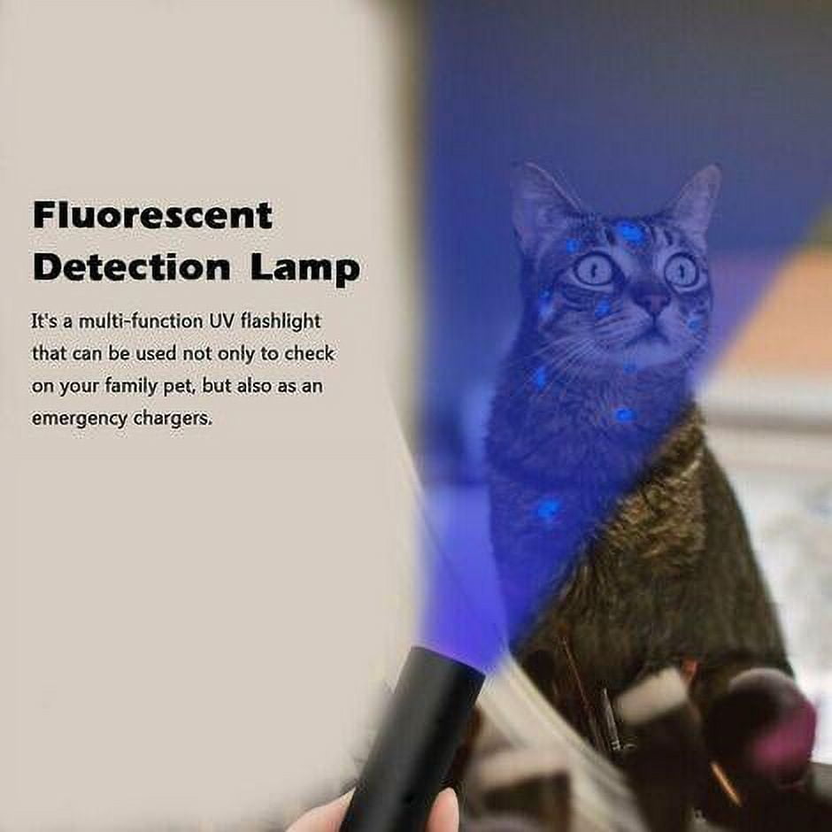New 365nm Black Light UV Flashlight HIGH Definition Ultraviolet