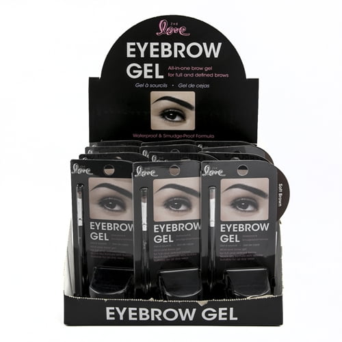 New 368452 2Nd Love Eyebrow Gel W / Brush Soft Brown (12-Pack) Accessories Cheap Wholesale Discount Bulk Cosmetics Accessories Boys