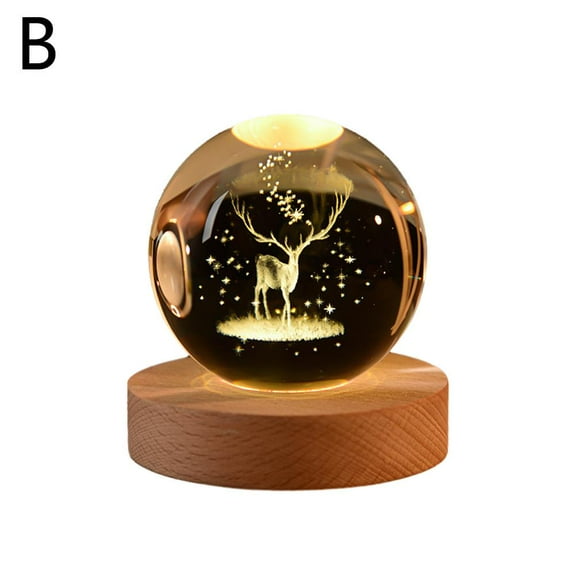 New 3D Crystal Ball Crystal Planet Laser Engraved Solar Glass System Astronomy Decoration V8L6 Birthday Gift Gift Sphere