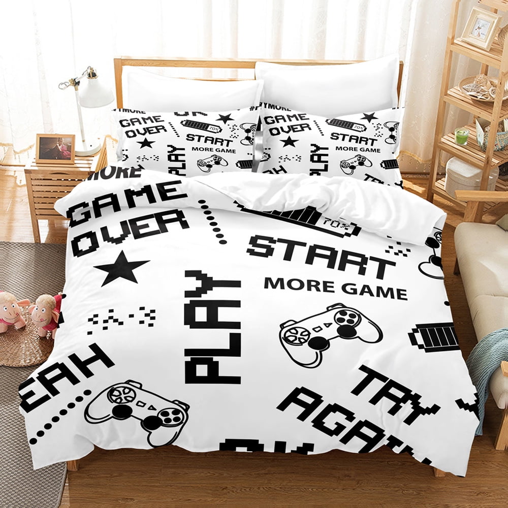 New 3D Gamepad Print Bedding Comforter Set Twin Full Queen King Size