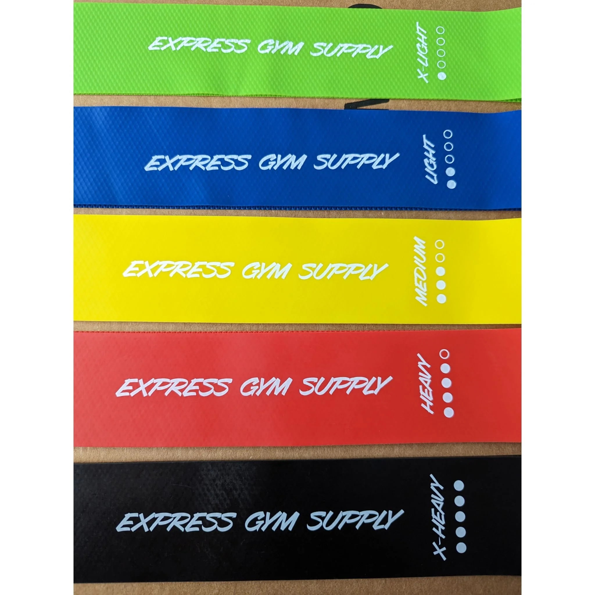New 3D Grip Latex Resistance Band Set